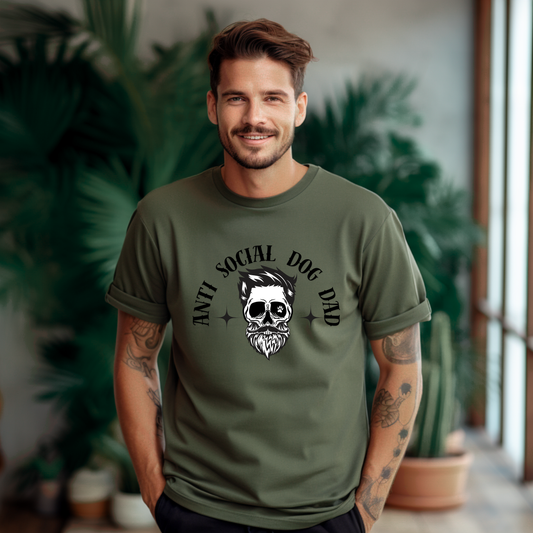 Shirt - "Anti Social Dog Dad"